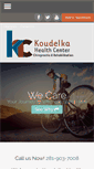 Mobile Screenshot of koudelkahealthcenter.com